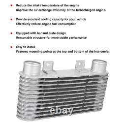 Radiateur de refroidisseur de moteur intercooler de 52 mm en alliage d’aluminium universel pour Autom SG