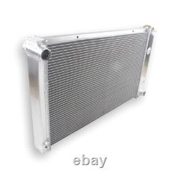 Radiateur en alliage 3 rangées compatible avec Pontiac Firebird Base Esprit Formula Trans Am V8 1974-81