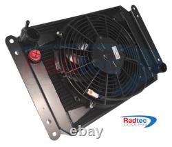 Radiateur en alliage Caterham Sigma 50 mm par Radtec +11 Ventilateur SPAL