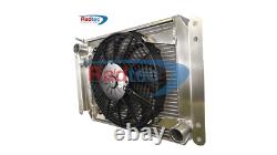 Radiateur en alliage Caterham Sigma 50 mm par Radtec +11 Ventilateur SPAL