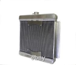 Radiateur en alliage Escort Mk1 Mk2 avec grand embout en aluminium pour adaptation droite XE BDA