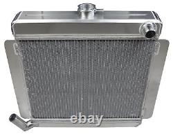 Radiateur en alliage Escort Mk1 Mk2 avec grand raccord Ford Duratec Engine en aluminium