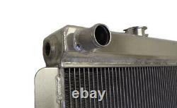 Radiateur en alliage Escort Mk1 Mk2 avec grand raccord de tête droit pour moteur BDA XE en aluminium