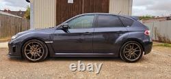 Radiateur en alliage Mishimoto + durites de liquide de refroidissement pour SUBARU IMPREZA 08-15 WRX STI GR GV
