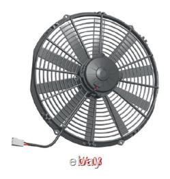 Radiateur en alliage Radtec pour Jaguar E-Type Série 1 3.8 + ventilateur SPAL 14