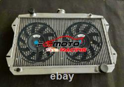 Radiateur en alliage + VENTILATEUR pour Sunbeam Alpine Série V 1.7L I4 1965-1968 1966 1967 MT