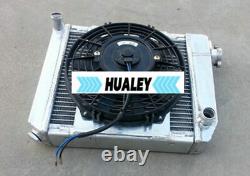 Radiateur en alliage avec carénage et ventilateur pour Mini Coopers, Clubman, 850/998/1098/1275 CC GT 59-96