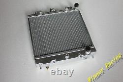 Radiateur en alliage compatible avec Nissan Pao 1.0 L MA10S 1989 1990 1991 AT 40MM 2 Rangs-Core