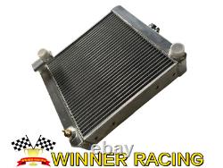 Radiateur en alliage compatible avec tracteur Mini Nuffield 425 Leyland 154 1500cc cœur de 70MM Kühler