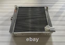 Radiateur en alliage compatible avec tracteur Mini Nuffield 425 Leyland 154 1500cc cœur de 70MM Kühler