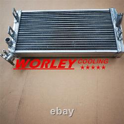 Radiateur en alliage d'aluminium 2 rangées 40 mm pour Yamaha TZ250 TZ250A 1990 90 tout neuf