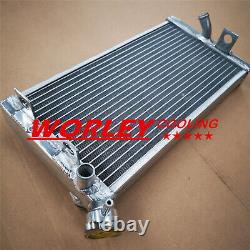 Radiateur en alliage d'aluminium 2 rangées 40 mm pour Yamaha TZ250 TZ250A 1990 90 tout neuf