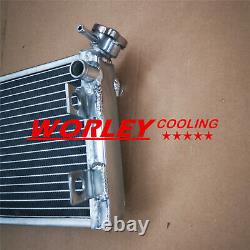 Radiateur en alliage d'aluminium 2 rangées 40 mm pour Yamaha TZ250 TZ250A 1990 90 tout neuf