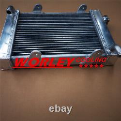 Radiateur en alliage d'aluminium 3 rangées POUR karting Go Kart go-kart 15 x 9.5 x 1.8 neuf