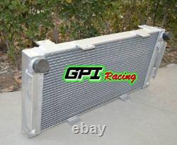 Radiateur en alliage d'aluminium Hi-Perf 70 mm pour FORD GT40 V8 1964-1969 65 66 + 2 ventilateurs