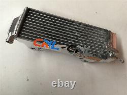 Radiateur en alliage d'aluminium L&R pour Honda CR500 CR500R CR 500 R 1989 89 tout neuf