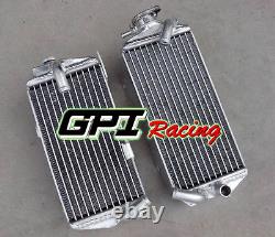 Radiateur en alliage d'aluminium L&R pour Honda CRF250R CRF 250R 250 CRF250 2014 2015