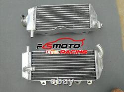 Radiateur en alliage d'aluminium L&R pour Yamaha YZ125 YZ 125 2002 2003 2004 02 03 04