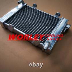 Radiateur en alliage d'aluminium à 3 rangées pour go-kart de karting 15 x 9,5 x 1,8 neuf