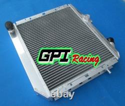 Radiateur en alliage d’aluminium de 50 mm pour RENAULT 5 Super 5/R5 9/11 GT Turbo MT 1985-1991