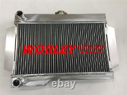 Radiateur en alliage d’aluminium et ventilateurs pour ROVER MG/MGB-GT MT NIB manuel, tout neuf
