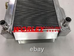 Radiateur en alliage d’aluminium et ventilateurs pour ROVER MG/MGB-GT MT NIB manuel, tout neuf