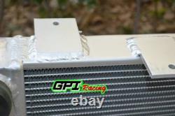 Radiateur en alliage d’aluminium haute performance 70 mm pour FORD GT40 V8 1964-1969 65 66 + 2 ventilateurs