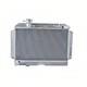 Radiateur En Alliage D'aluminium Pour Mg Mga 1500/1600/1622/de-luxe Mt 1955-1962 61 56 Mm