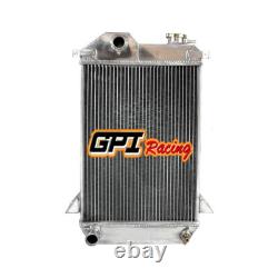 Radiateur en alliage d’aluminium pour Triumph TR4 MT 1961-1965 1964 + ventilateur 56 mm