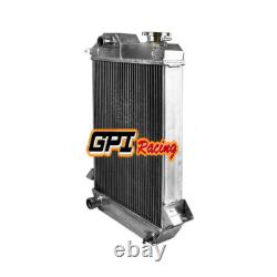 Radiateur en alliage d’aluminium pour Triumph TR4 MT 1961-1965 1964 + ventilateur 56 mm