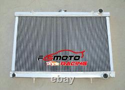 Radiateur en alliage de 50 mm pour Nissan Skyline R32 GTST GTR GTS GTE RB20DET RB26DET MT