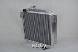 Radiateur en alliage pour Ford Capri MK1 MK2 MK3 Kent 1.3L 1.6L/2.0 Essex/Escort 1.6