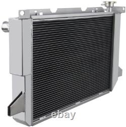 Radiateur en alliage pour Ford F100 F150 F250 F350 Bronco V8 5.0L 5.8L AT 1985-1997 neuf