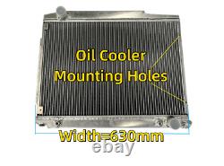 Radiateur en alliage pour Mercedes-Benz R107/C107 350/450 SL/SLC 1971-1980, largeur = 25