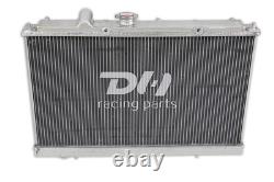Radiateur en alliage pour Mitsubishi LANCER Evolution EVO 1 2 3 I II III 1992-95 Manuel