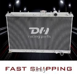 Radiateur en alliage pour Mitsubishi LANCER Evolution EVO 1 2 3 I II III 1992-95 Manuel