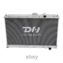 Radiateur en alliage pour Mitsubishi LANCER Evolution EVO 1 2 3 I II III 1992-95 Manuel
