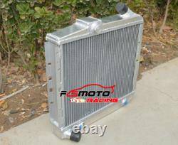 Radiateur en alliage pour Renault Super 5 GT R5 1.4L Turbo Phase 2 de 1988 à 1991 + Durite BLEUE