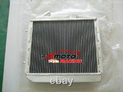 Radiateur en alliage pour Renault Super 5 GT R5 1.4L Turbo Phase 2 de 1988 à 1991 + Durite BLEUE