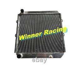 Radiateur en alliage pour Toyota Land Cruiser LJ70/71/73/77/78 2LTE 2.4TD Manuel 90-93