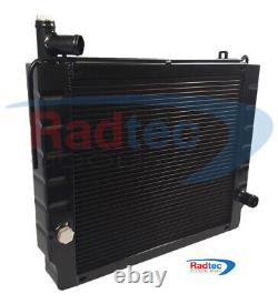 Radiateur en alliage pour Triumph Stag + Ventilateur SPAL officiel par Radtec
