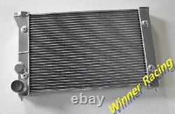 Radiateur en alliage pour VW CORRADO G60 1.8L 8V de 1988-1995 sans climatisation et boîte manuelle