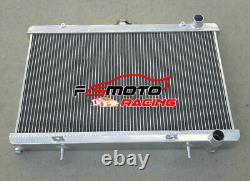 Radiateur en alliage + ventilateur pour Nissan SILVIA 200SX 180SX S13 CA18DET 1.8 Turbo 88-1994