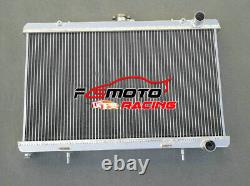 Radiateur en alliage + ventilateur pour Nissan SILVIA 200SX 180SX S13 CA18DET 1.8 Turbo 88-1994