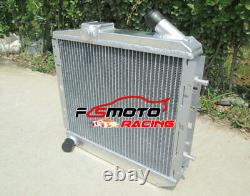 Radiateur en alliage + ventilateur pour Renault Super 5 GT R5 9/11 1.4 Turbo 1981-1991 MT 50MM