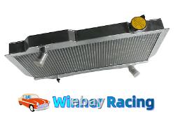 Radiateur en alliage + ventilateur + supports de ventilateur pour LOTUS ELAN +2 SÉRIES 3 & 4 1963-1974