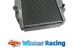 Radiateur en alliage + ventilateur + supports de ventilateur pour LOTUS ELAN +2 SÉRIES 3 & 4 1963-1974