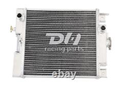 Radiateur en aluminium 2 rangées avec 40 mm pour Suzuki Swift GTI 1.0/1.3/1.6L 4WD 89 90 91 92-94