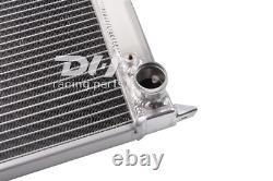 Radiateur en aluminium 2 rangées en alliage POUR VW GOLF MK1/CADDY/ SCIROCCO GTI SPEC 1.6L/1.8L