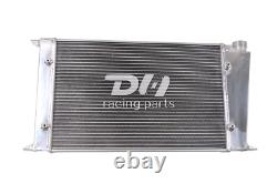 Radiateur en aluminium 2 rangées en alliage POUR VW GOLF MK1/CADDY/ SCIROCCO GTI SPEC 1.6L/1.8L